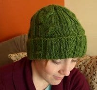 Mens-cabled-hat-pattern
